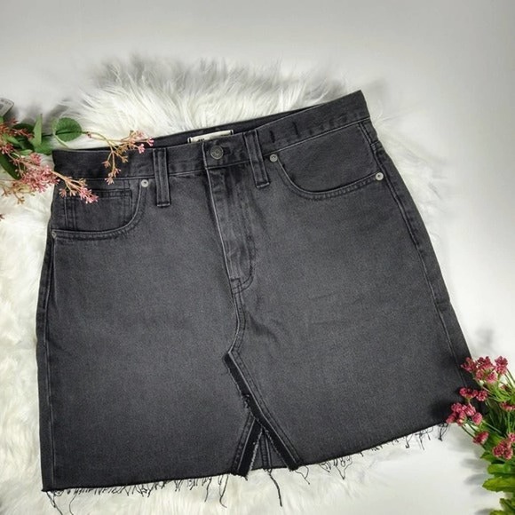 Madewell Rigid Denim A Line Skirt - NWT - Picture 2 of 5